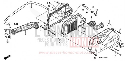 AIR CLEANER FES125AB de 2011